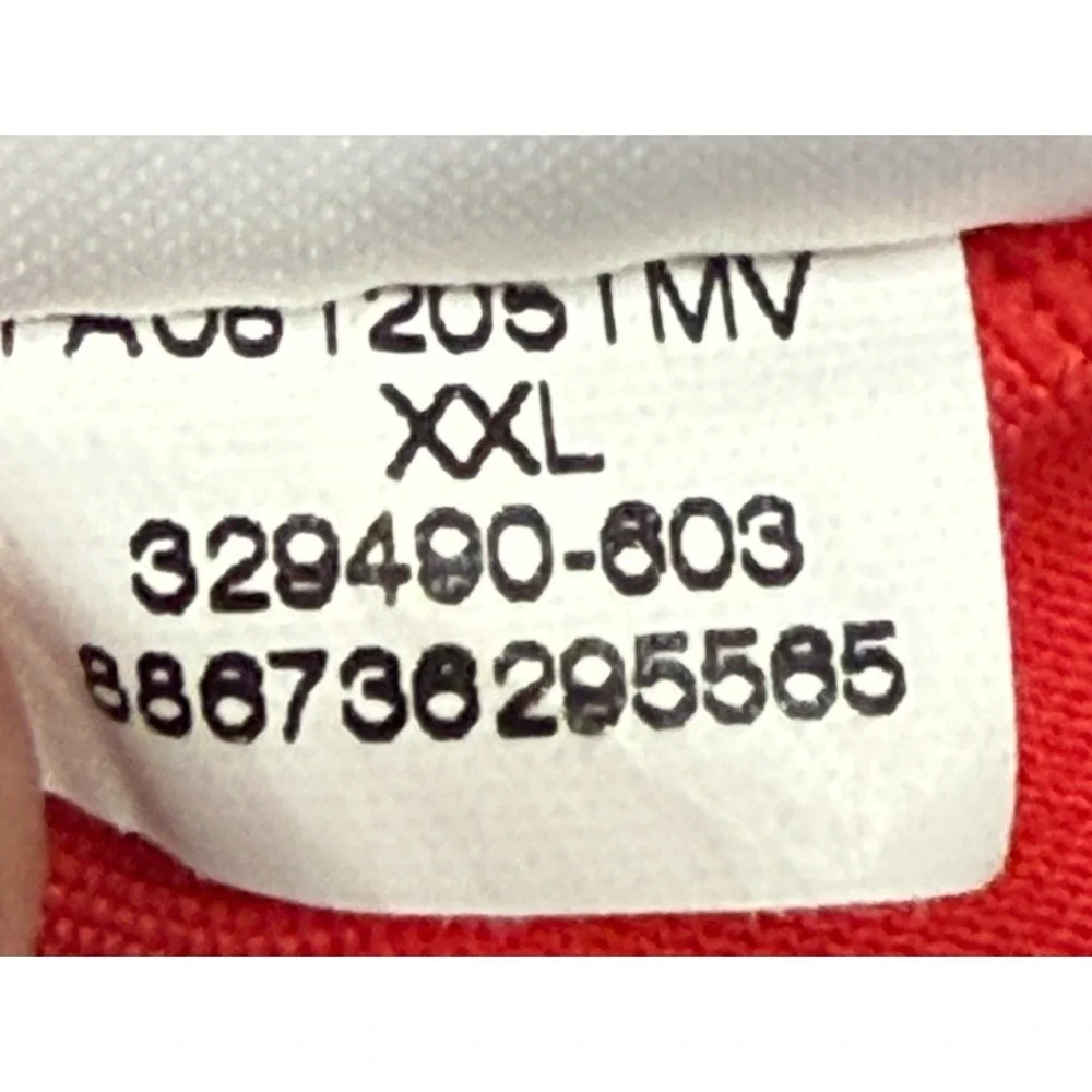 Nike Shirt Mens‎ XXL Red Fit Dry Diamond Pattern Short Sleeve Golf Polo